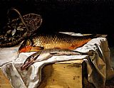 Still Life with Fish by Frederic Bazille